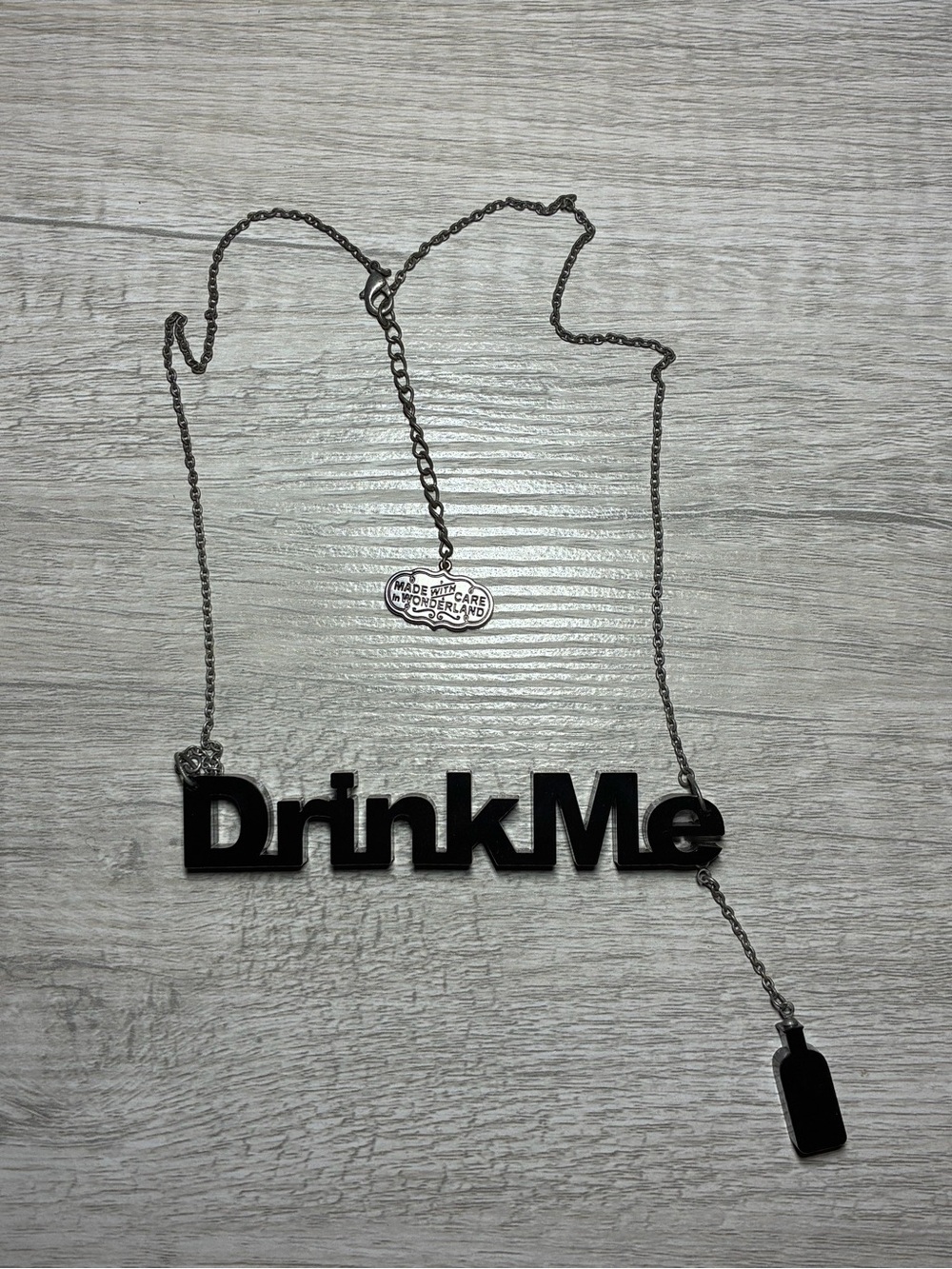 Alice in Wonderland ‘Drink Me’ Necklace